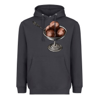 Smoke Chocolate ice cream Heavyweight Hoodie - AdoDesignShop