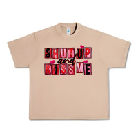 Burro Shut up and kiss me Urban Heavy Tee - FaDigitalArtStudio