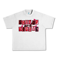 Lunar Rock Shut up and kiss me Urban Heavy Tee - FaDigitalArtStudio