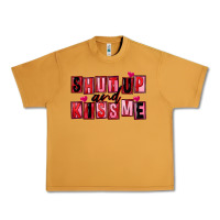 Peanut Butter Shut up and kiss me Urban Heavy Tee - FaDigitalArtStudio