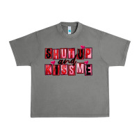 Tornado Shut up and kiss me Urban Heavy Tee - FaDigitalArtStudio