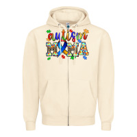 Sandshell autism mama Zipper Hoodie - AdoDesignShop
