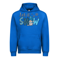 Cobalt let it snow Urban Hoodie - JahusDesignShop