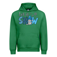 Emerald let it snow Urban Hoodie - JahusDesignShop