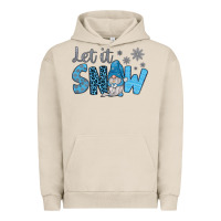 Pigment French Oak let it snow Urban Hoodie - JahusDesignShop