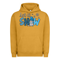 Pigment Peanut Butter let it snow Urban Hoodie - JahusDesignShop
