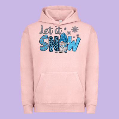 Let It Snow Urban Hoodie Designed By Jahusdesignshop
