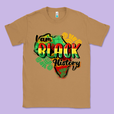 I Am Black History Classic Tee Designed By Cowgirlartshop