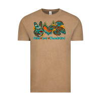 Vintage Coffee peace love thunderbird Vintage Tee - OliviaCreatesArt