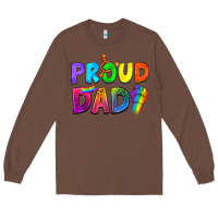 Chestnut Western Proud Dad Long Sleeve Tee - BundleAndBundleShop