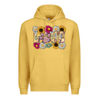 Antique Gold love dog Premium Hoodie - CowhideDigitalArt
