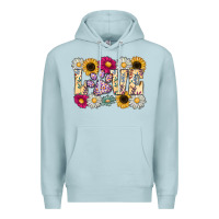 Blue Mist love dog Premium Hoodie - CowhideDigitalArt