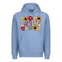 Colony Blue love dog Premium Hoodie - CowhideDigitalArt