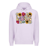 Lilac love dog Premium Hoodie - CowhideDigitalArt