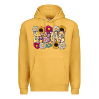 Mustard love dog Premium Hoodie - CowhideDigitalArt