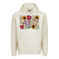 Oatmeal Heather love dog Premium Hoodie - CowhideDigitalArt