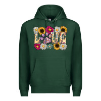 Sports Green love dog Premium Hoodie - CowhideDigitalArt