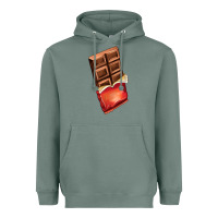 Sage chocolate Heavyweight Hoodie - AdoDesignShop