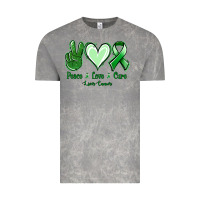 Cloud Rock Peace Love Cure Liver Cancer Vintage Tee - Jasminsmagicworld
