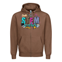 Chestnut stem teacher Zipper Hoodie - AdoDesignShop