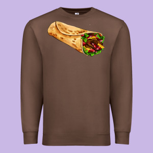Burrito Premium Sweatshirt Designed By Adodesignshop