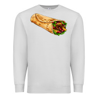 Dove Grey burrito Premium Sweatshirt - AdoDesignShop