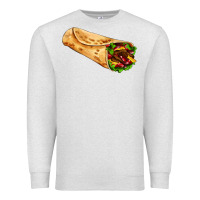 Oatmeal Heather burrito Premium Sweatshirt - AdoDesignShop