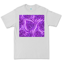 Dove Grey purple glitter with leopard pattern Premium Tee - TumblerDesignByShophia