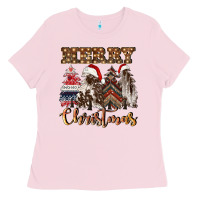Merry Christmas Trees Ladies Tee | Teevron