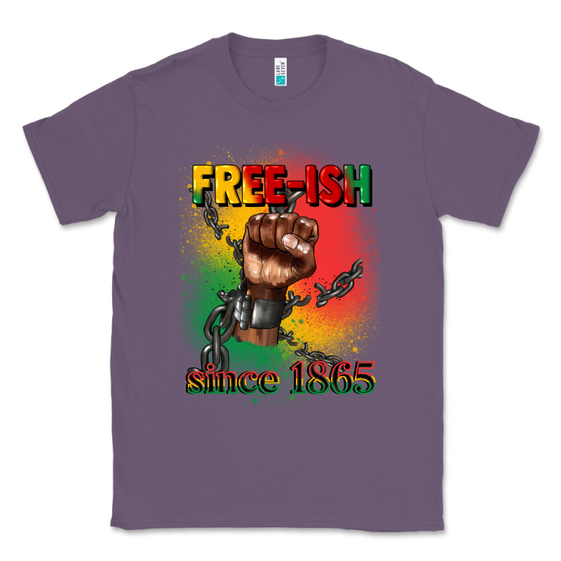 Free Ish Since 1865 Juneteenth Classic Tee by CowGirlArtShop | Teevron