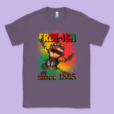 Free Ish Since 1865 Juneteenth Classic Tee Designed By Cowgirlartshop