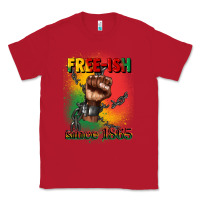 Red free ish since 1865 juneteenth Classic Tee - CowGirlArtShop