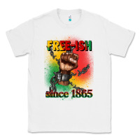 White free ish since 1865 juneteenth Classic Tee - CowGirlArtShop