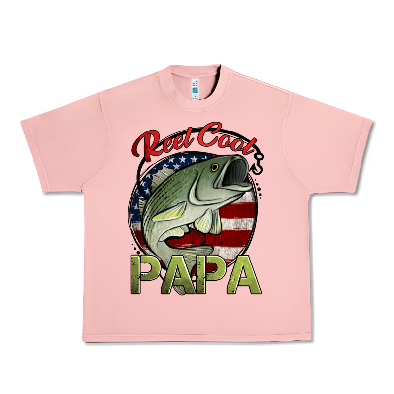 Reel Cool Papa Fishing Urban Heavy Tee by Jasminsmagicworld | Teevron