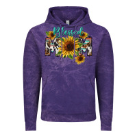 Cloud Purple Blessed mom Mother's Day Vintage Hoodie - FaDigitalArtStudio