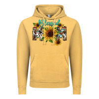 Vintage Mustard Blessed mom Mother's Day Vintage Hoodie - FaDigitalArtStudio