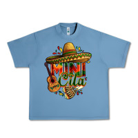 Pebble Blue Mini cita Urban Heavy Tee - FaDigitalArtStudio