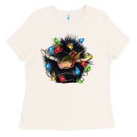 Bone christmas black angus gnome Ladies Tee - CowGirlArtShop