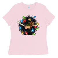 Christmas Black Angus Gnome Ladies Tee | Teevron