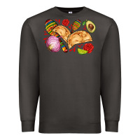 Smoke empanadas roses onion lime and avocado Premium Sweatshirt - AdoDesignShop