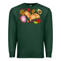 Sports Green empanadas roses onion lime and avocado Premium Sweatshirt - AdoDesignShop