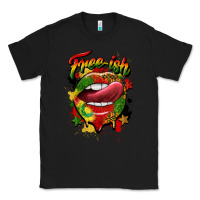 Black free ish juneteenth lips Classic Tee - CowGirlArtShop