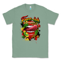 Sage free ish juneteenth lips Classic Tee - CowGirlArtShop