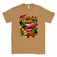 Toasted Coconut free ish juneteenth lips Classic Tee - CowGirlArtShop