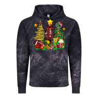 Cloud Black christmas with american football trees bbs Vintage Hoodie - BundleAndBundleShop