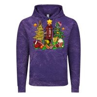 Cloud Purple christmas with american football trees bbs Vintage Hoodie - BundleAndBundleShop