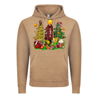 Vintage Coffee christmas with american football trees bbs Vintage Hoodie - BundleAndBundleShop