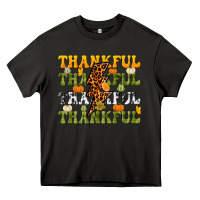 Asphalt Thankful Thankful Thankful Heavy Core Tee - NancyCooperArtShop
