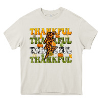 Cream Thankful Thankful Thankful Heavy Core Tee - NancyCooperArtShop