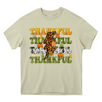 Mossy Thankful Thankful Thankful Heavy Core Tee - NancyCooperArtShop